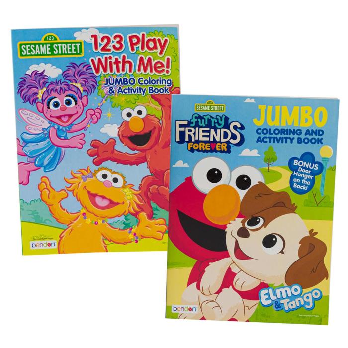 Sesame street coloring books